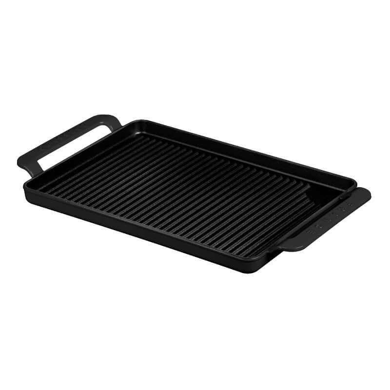 Chasseur by Dexam - 35 x 22cm Rectangular Grill Pan – Matt Black