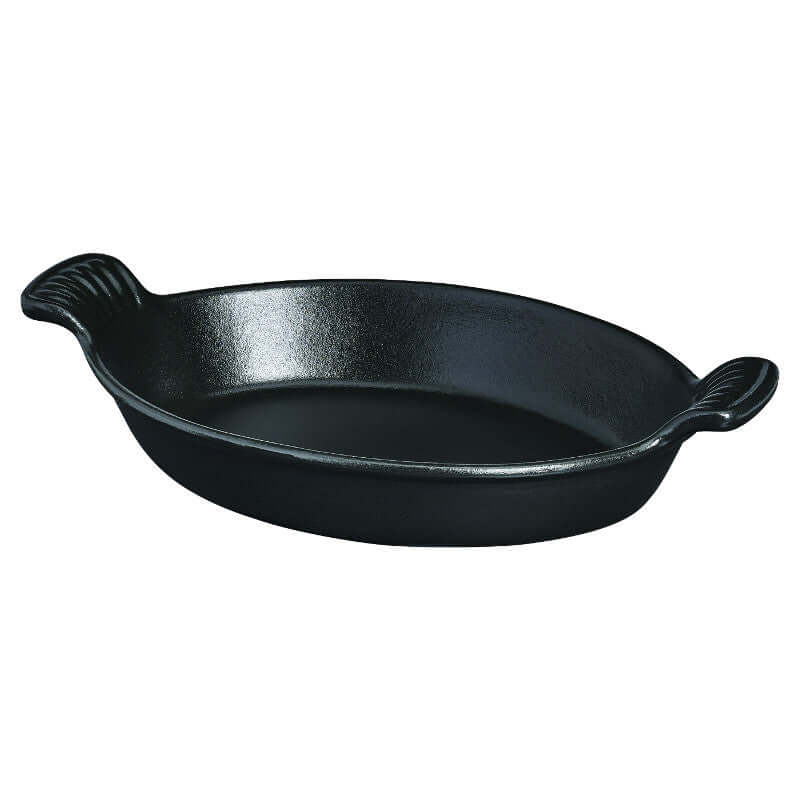 Chasseur by Dexam - 20cm Oval Dish - Matt Black