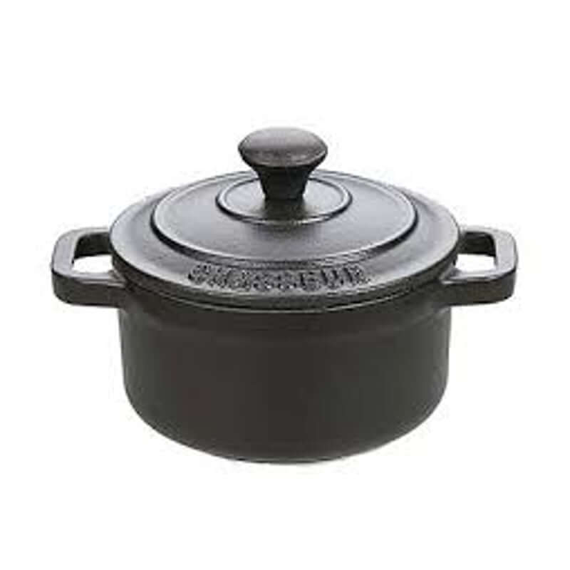 Chasseur by Dexam - 10 cm Round Casserole - Matt Black