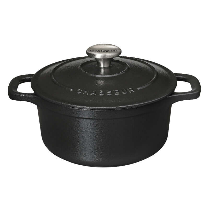 Chasseur by Dexam - 14 cm Round Casserole - Matt Black