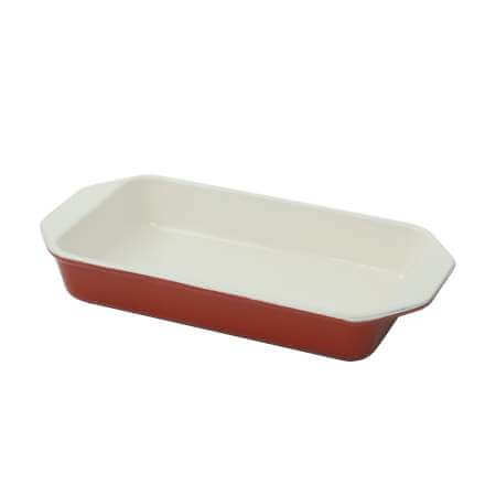 Chasseur by Dexam - 26cm Rectangular Roasting Dish - Chilli Red
