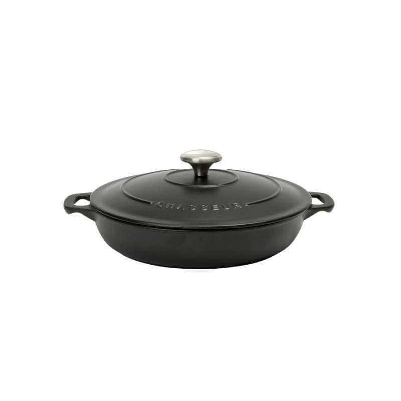 Chasseur by Dexam - 24cm Serving Casserole - Matt Black