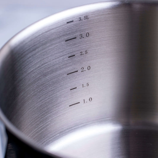 Dexam Supreme - 22cm Stainless Steel Saucepan