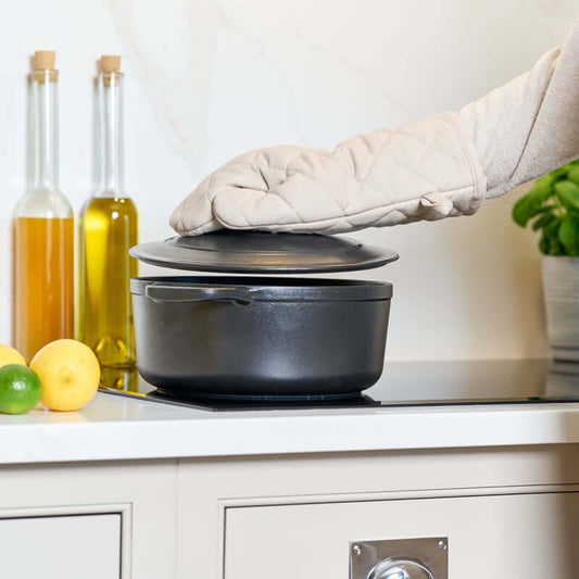 Oven Gauntlet - Dexam - Love Colour - Stone