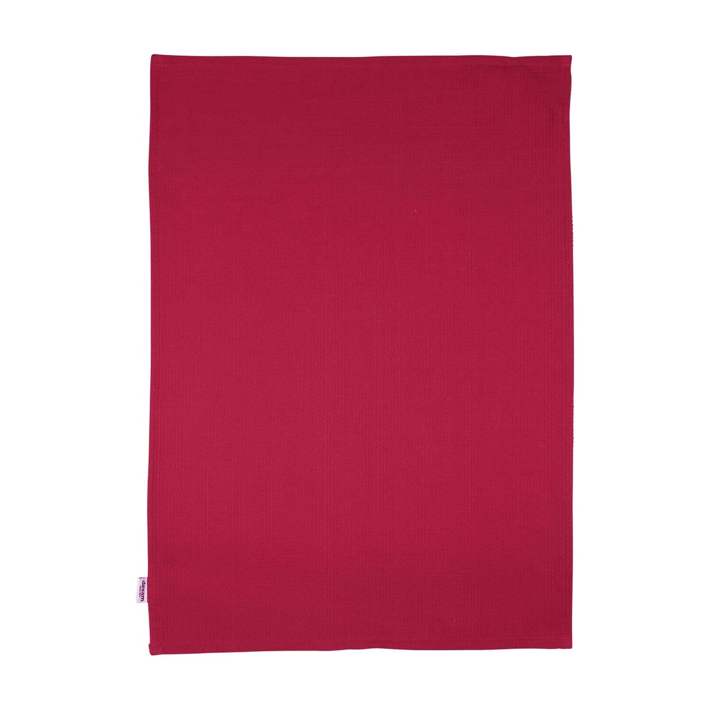 Dexam - Tea Towels - Reds - Set Of 2 Recycled Cotton