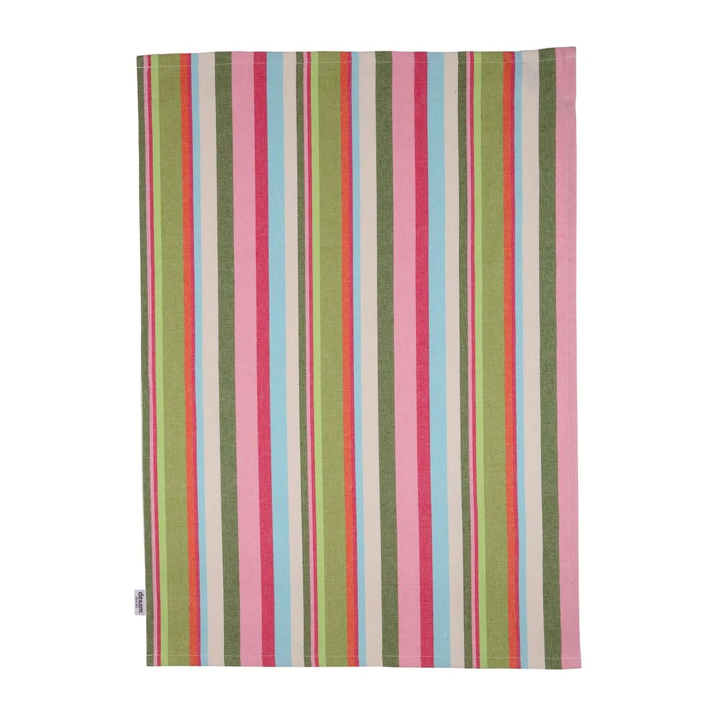 Dexam - Tea Towels - Greens - Set Of 2 Recycled Cotton