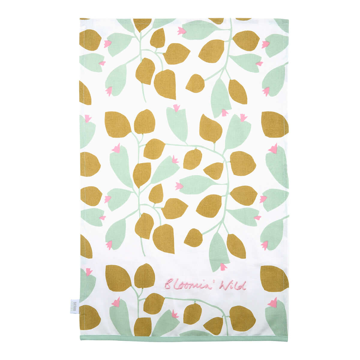 Scion Living Mr Fox Set of 2 Tea Towels - Ochre