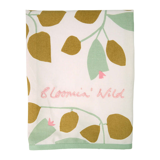 Scion Living Mr Fox Set of 2 Tea Towels - Ochre