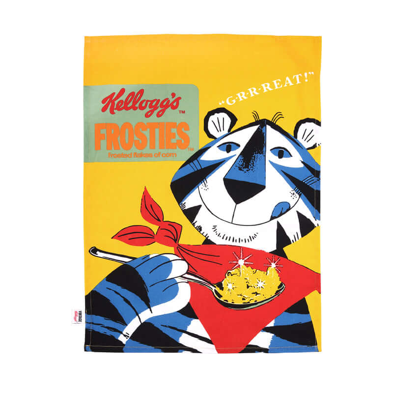 Dexam - Vintage Kelloggs Pop Art Frosties Set of 2 Tea Towels