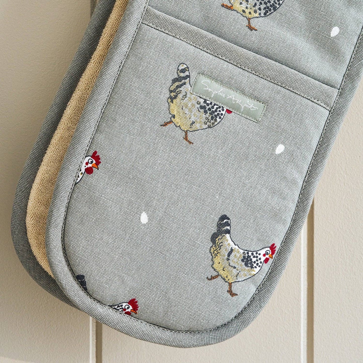Double Oven Glove - Sophie Allport - Chickens