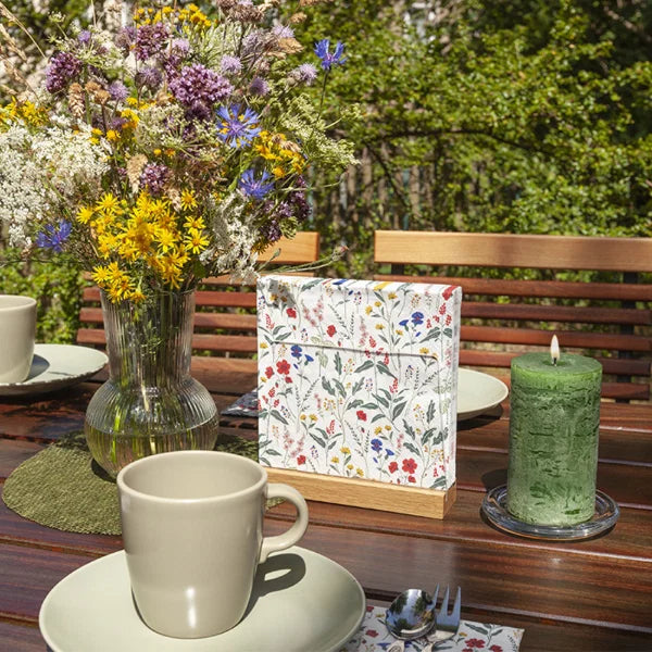 Napkins - Stow Green - Pretty Meadow (PK 20)