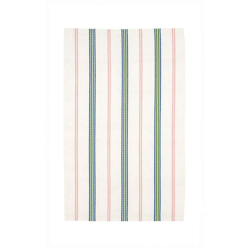 Scallop & Stripe Tea Towel by Thornback & Peel