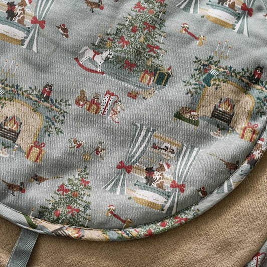 Sophie Allport "Cosy Christmas" chefs Pad For Use With Aga Range Cookers
