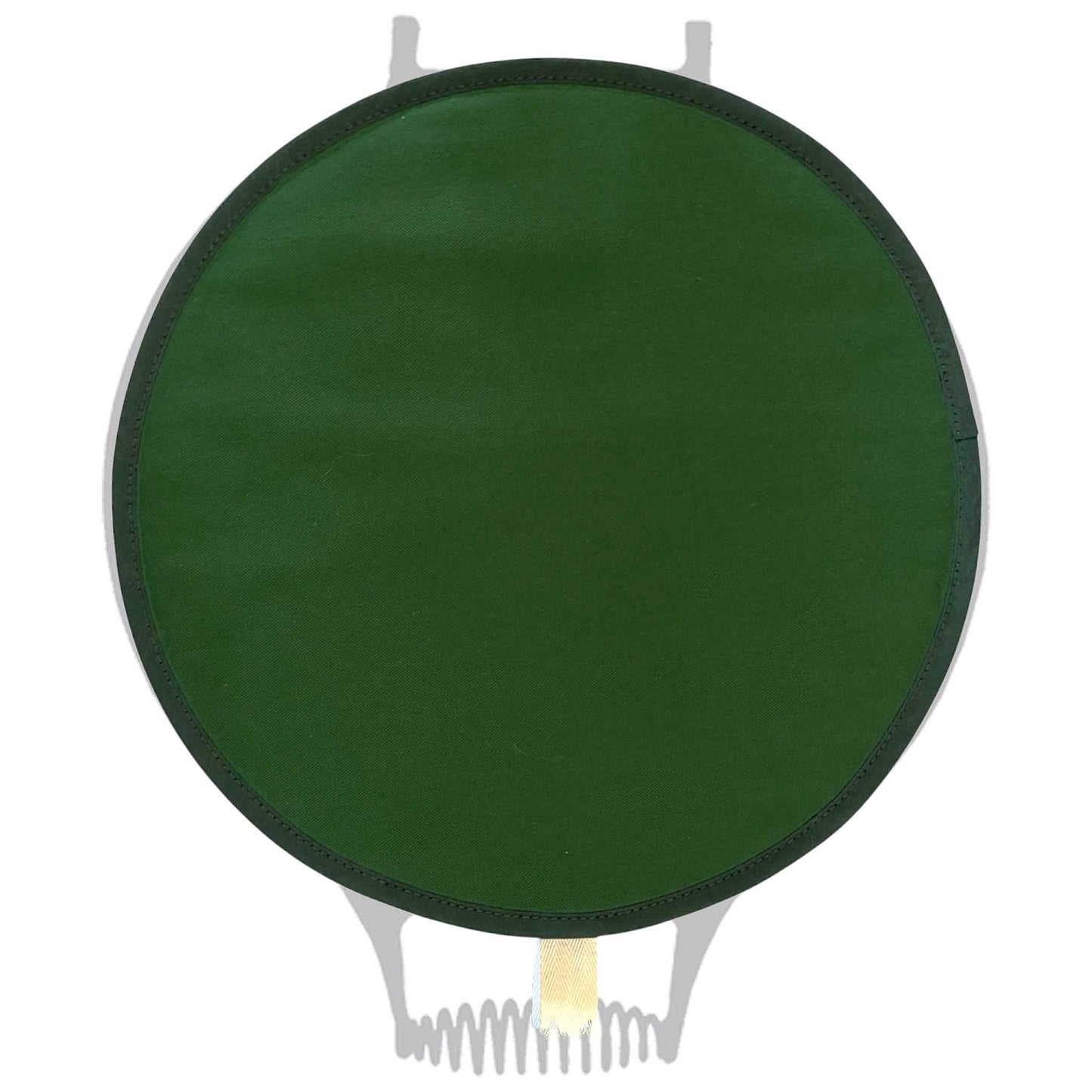 Plain Green Chef Pad With Towelling back for use with Aga Range Cookers