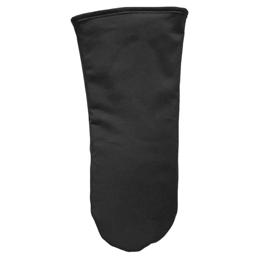 Plain Black Oven Gauntlet / Mitt