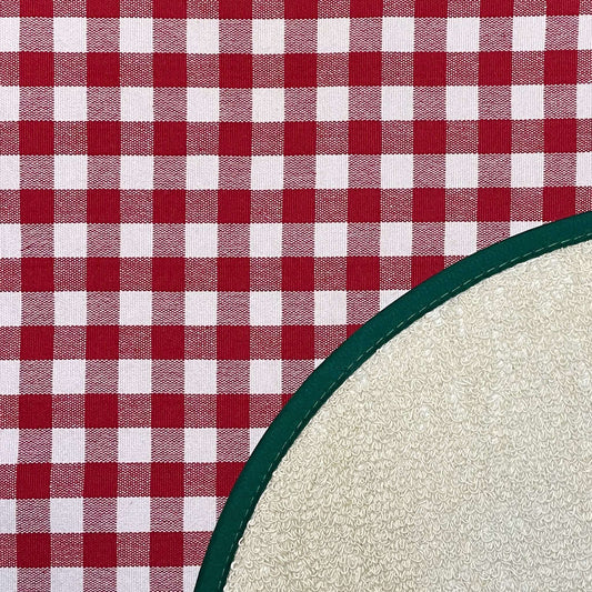 The Chef Pad Shop Red Gingham Check Chefs Pad for use with Aga Cookers