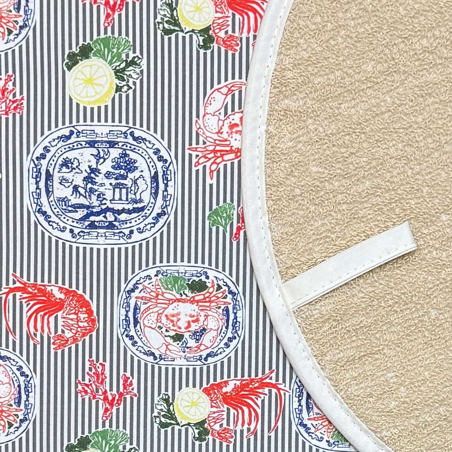 Seafood Platter Chefs Pad for use with AGA Cookers