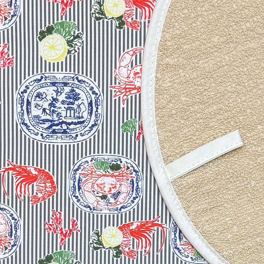 Seafood Platter Chefs Pad for use with AGA Cookers