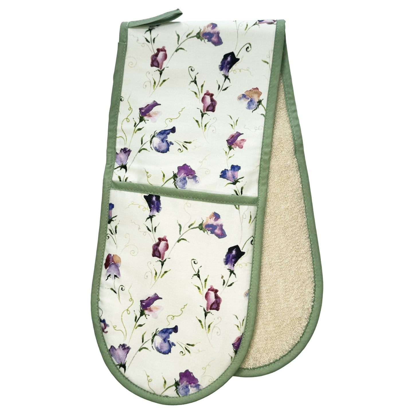 Double Oven Glove - Mike Doyle Design - Sweet peas