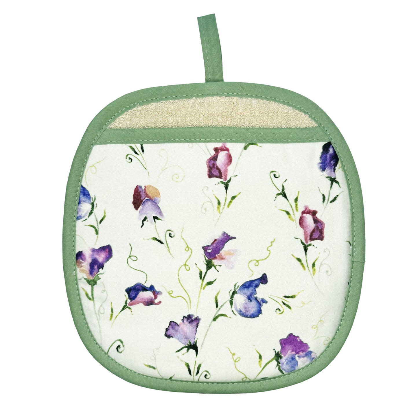 Pot Grab - Mike Doyle Design - Sweet Peas