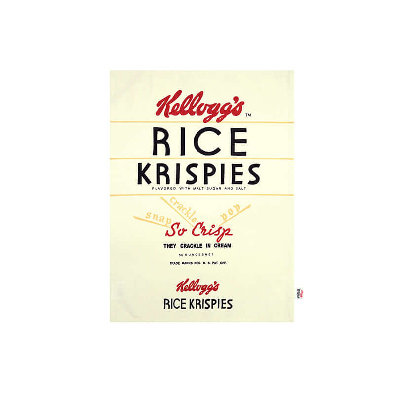Tea Towel - Dexam - Dexam - Vintage Kelloggs Rice Krispies Classic Tea Towel