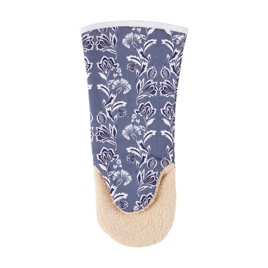 Gauntlet - Crisp and Dene - Crisp & Dene Dark Blue Tile Gauntlet /Oven Mitt