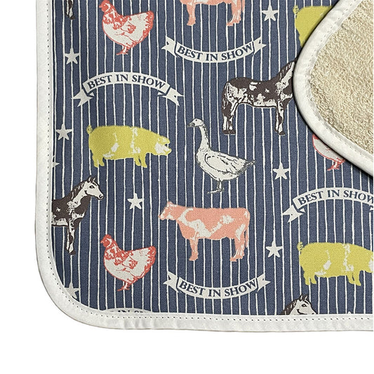 Chef Pad - Everhot - Crisp and Dene - Crisp & Dene Best in Show Animals Everhot Hob Cover (Large 58.5 cm)