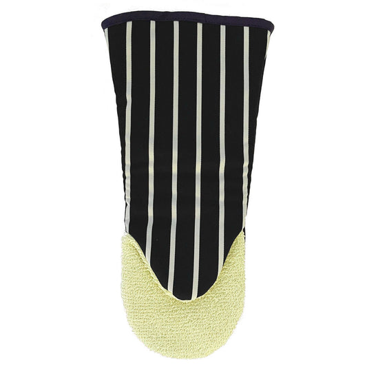 Gauntlet - The Chef Pad Shop - Dark Navy Butchers Stripe Gauntlet / Mitt