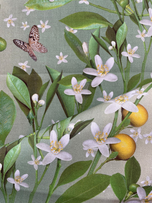 Tea Towel - Michael Angove - Michael Angove Tea towel - Orange Blossoms