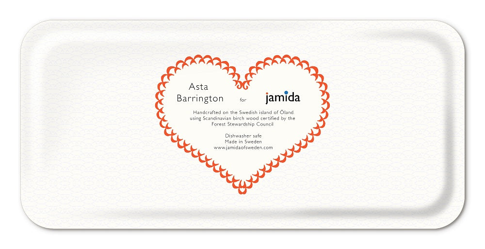 Serving Trays - Asta Barrington - Asta Barrington Orange Ciao Rectanglular 32x15cm Tray