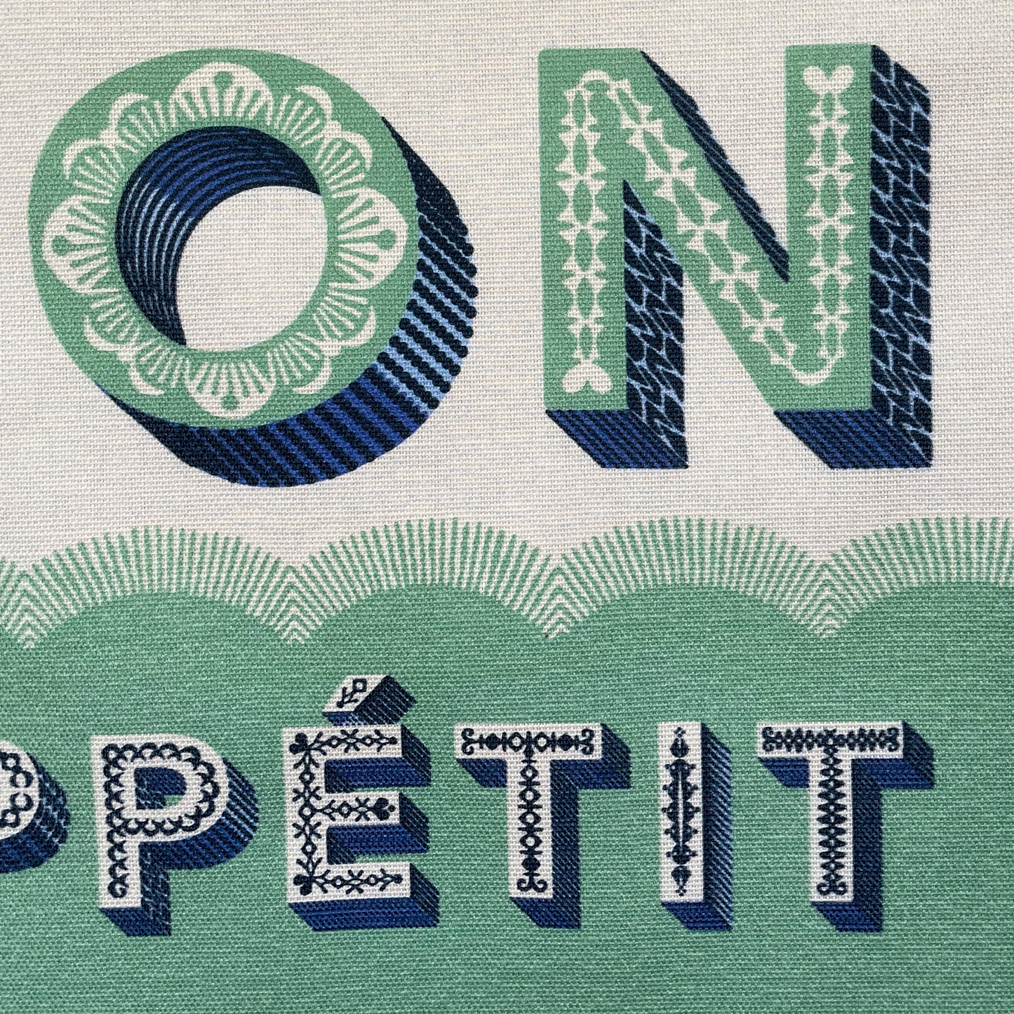 Chef Pad - Aga - Asta Barrington - Asta Barrington Green "BON APPÉTIT" Chef pad for use with Aga range cookers