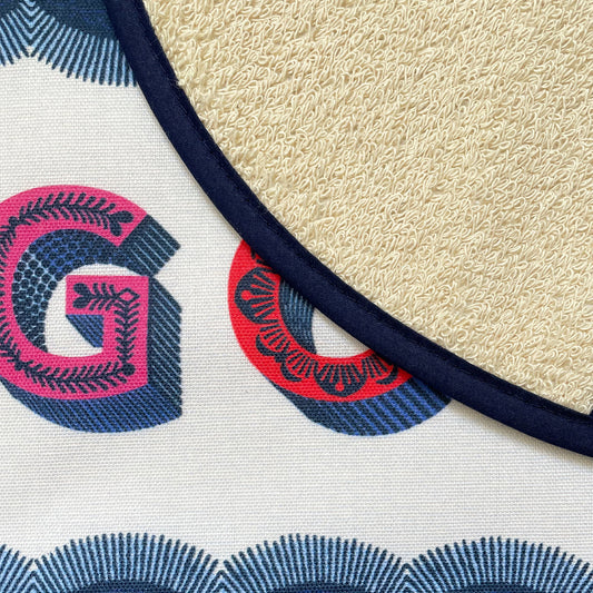 Chef Pad - Aga - Asta Barrington - Asta Barrington Navy "GOOD" Chef pad for use with Aga range cookers