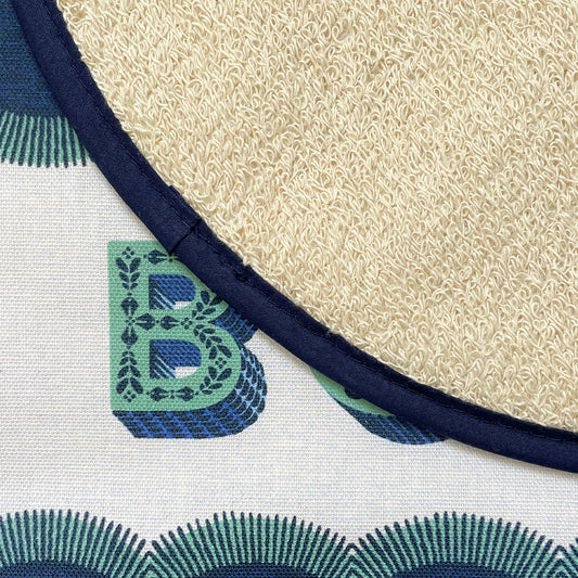 Chef Pad - Aga - Asta Barrington - Asta Barrington Navy "BOIL" Chef pad for use with Aga range cookers