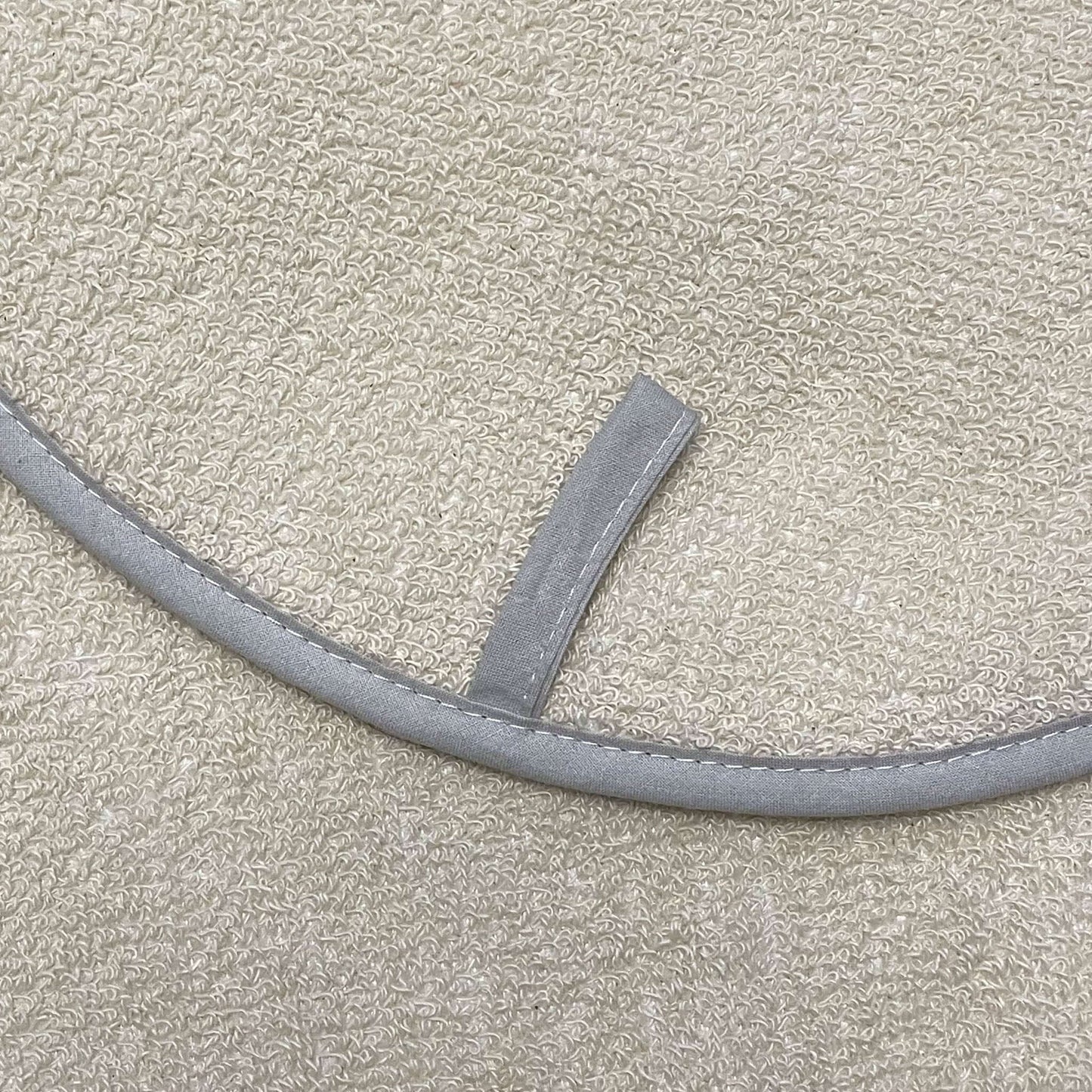 Black and White Wide Stripe Chefs Pad for use with Aga Range Cookers