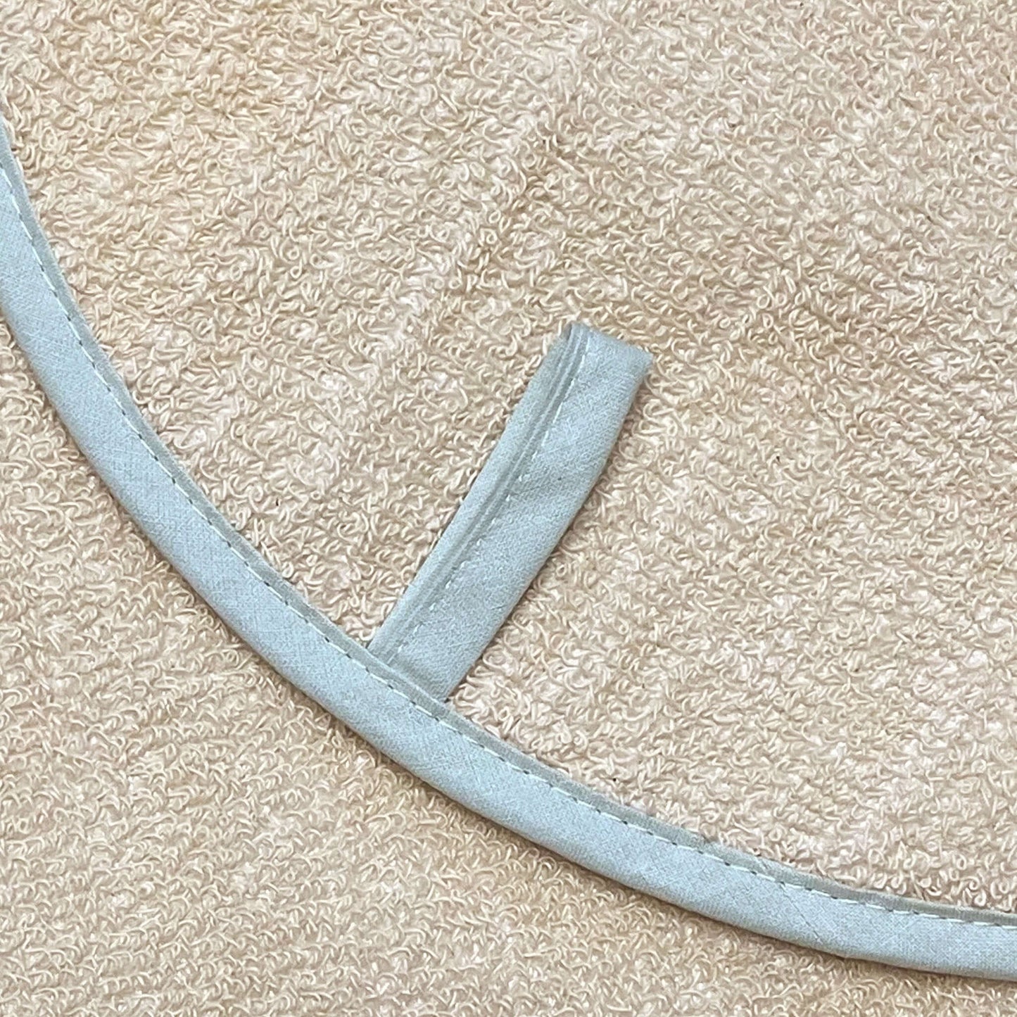 Blue and White Wide Stripe Chefs Pad for use with Aga Range Cookers