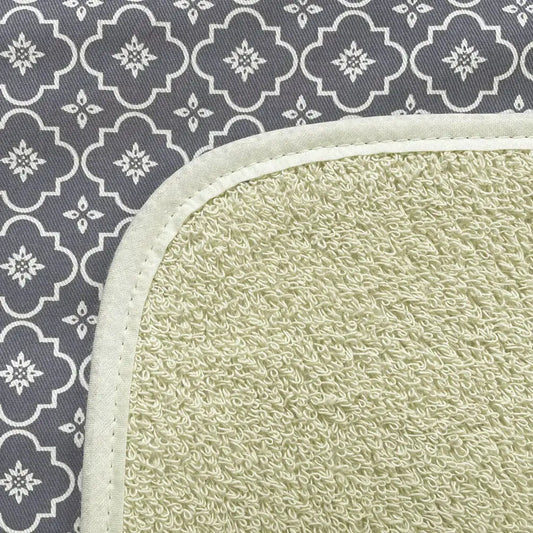 Chef Pad - Everhot - Crisp and Dene - Crisp & Dene Blue Tile (Medium 53.5) Everhot Lid Cover