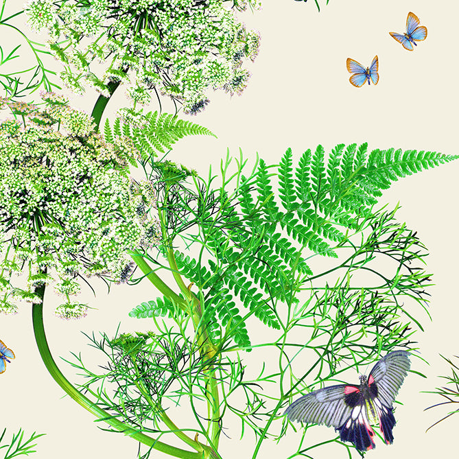 Tea Towel - Michael Angove - Michael Angove Cream Dill Tea towel