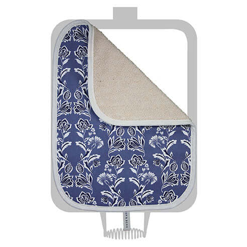 Chef Pad - Rayburn - Crisp and Dene - Blue Floral Hob Cover For Use With Rayburn Range Cooker