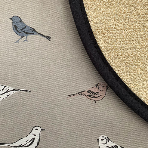 Chef Pad - Aga - Crisp and Dene - Garden Birds Chef Pad for use with Aga Range cookers