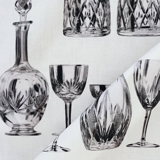 Tea Towel - Deborah Bowness - Deborah Bowness Glass Cloth Towel - "Cut Glass"