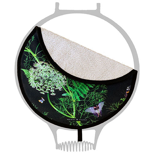 Chef Pad - Aga - Michael Angove - Michael Angove Black Dill Chef pad for use with Aga range cookers