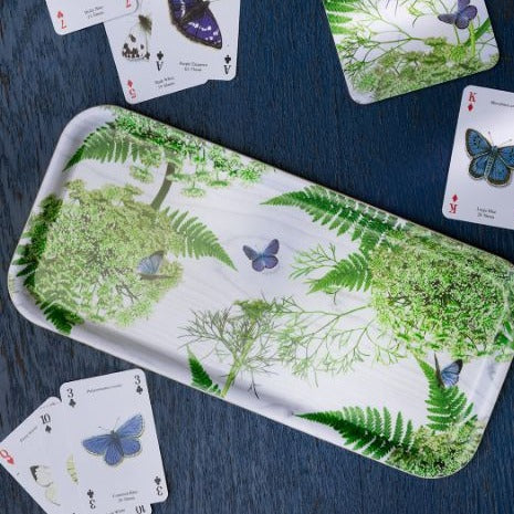 Serving Trays - Michael Angove - Michael Angove Rectangle Tray - White Dill Tray (32 x 15cm)