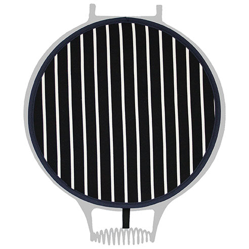 Chef Pad - Aga - The Chef Pad Shop - Navy Butchers Stripe Chef Pad for use with Aga Range Cookers