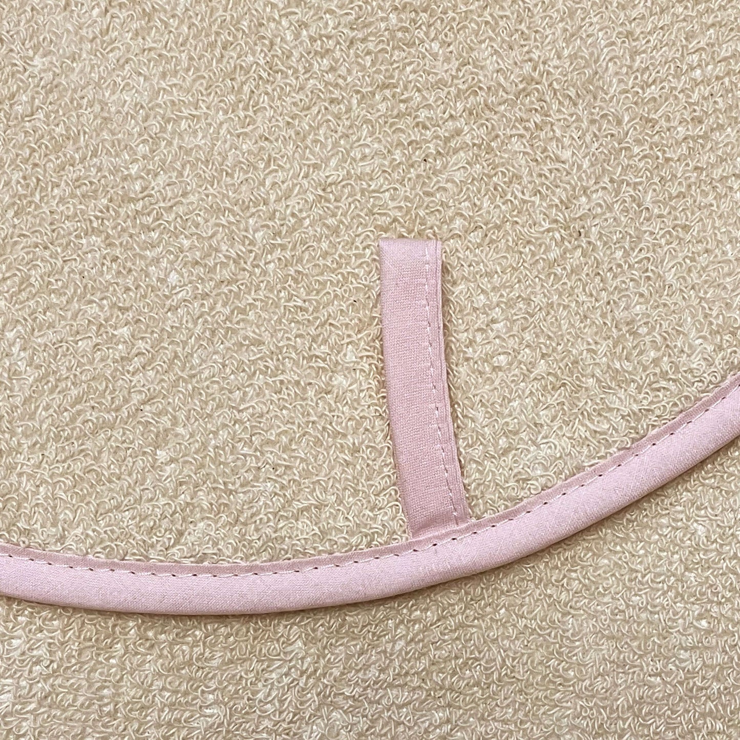 Red and White Wide Stripe Chefs Pad for use with Aga Range Cookers