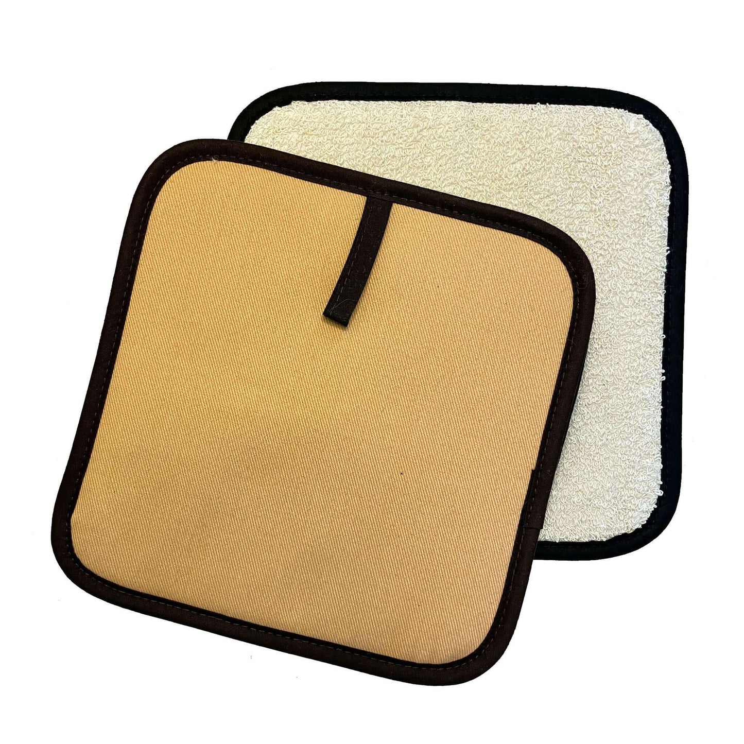 The Chef Pad Shop - Sand- Square pot grab / trivet
