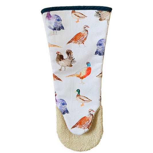 Gauntlet - Sarah Whitaker - Sarah Whitaker Game Birds Gauntlet / Oven Mitt