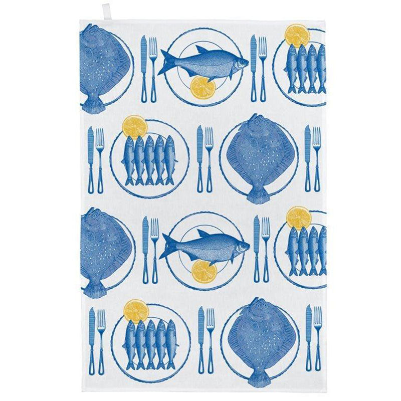 Thornback & Peel - Dog & Daisy Tea Towel