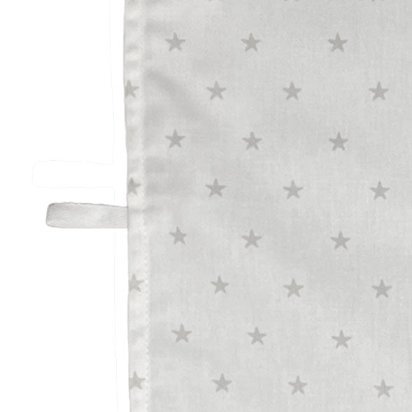 Tea Towel - Crisp and Dene - Crisp & Dene White Tea Towel with Grey Stars