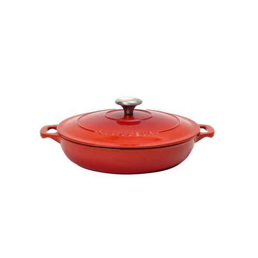 Chasseur by Dexam - 24cm Serving Casserole - Chilli Red