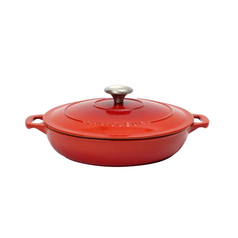 Chasseur by Dexam - 30cm Serving Casserole - Chilli Red